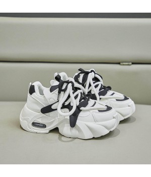 HUANGFU OEM Three styles can choose Joker white women's daily casual shoes Korean version