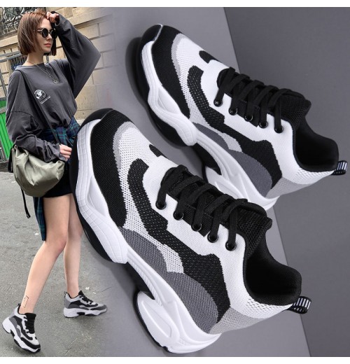 Wholesale Platform wedge sneakers ladies casual shoes women female shoes sneakers women tenis feminino Zapatos mujer